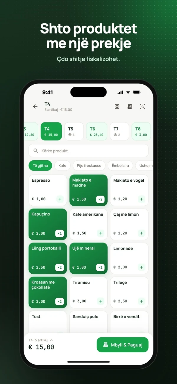 EasyKont: mobile ordering
